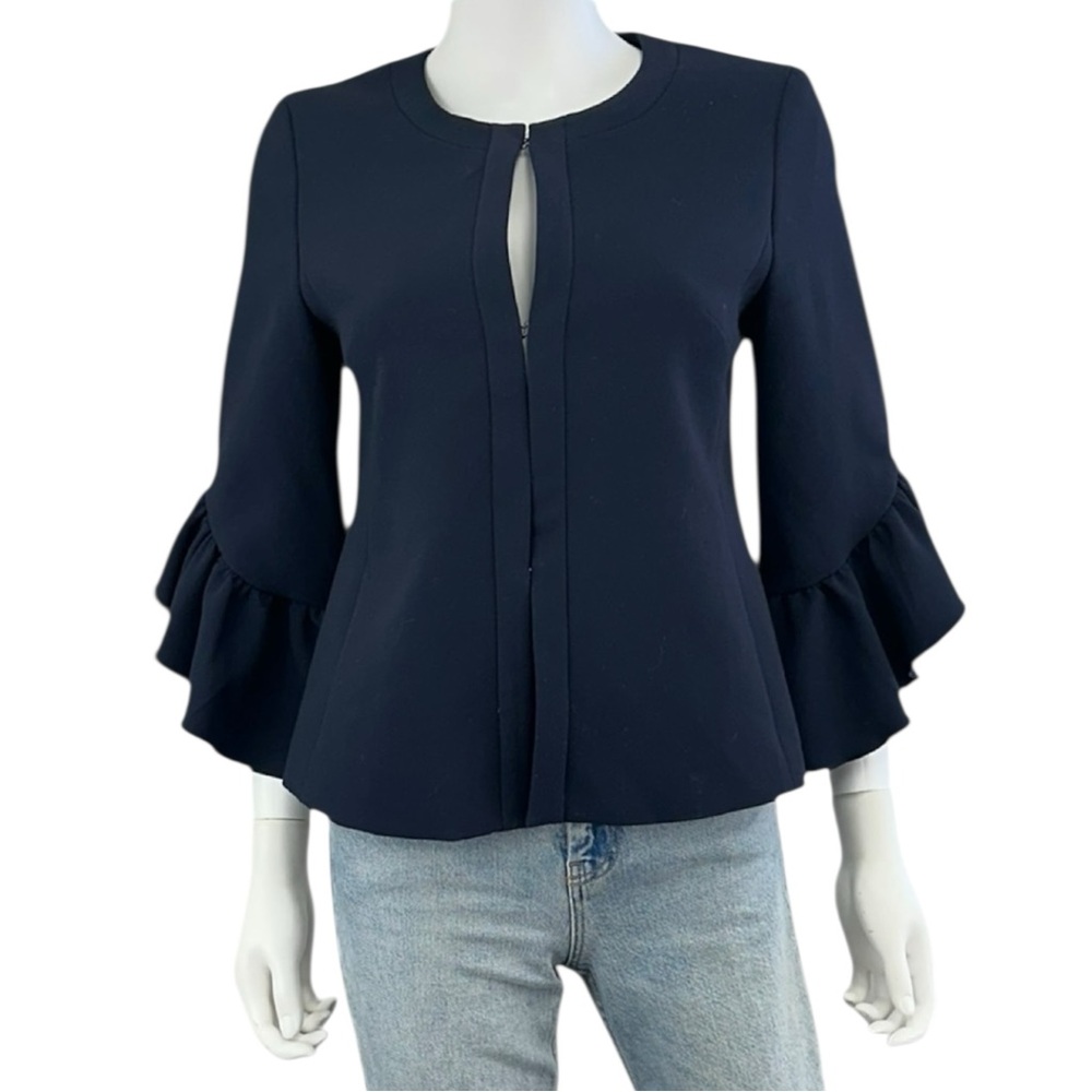 BANANA REPUBLIC Navy Dress Jacket Size 4 F0268